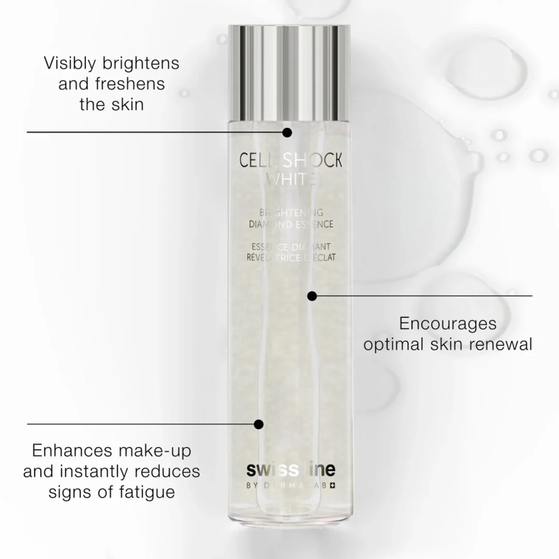 Tinh chất dưỡng trắng sáng da Swissline Cell Shock Brightening Diamond Essence